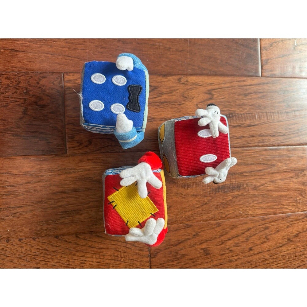 Disney Mickey Mouse stacking plush baby blocks